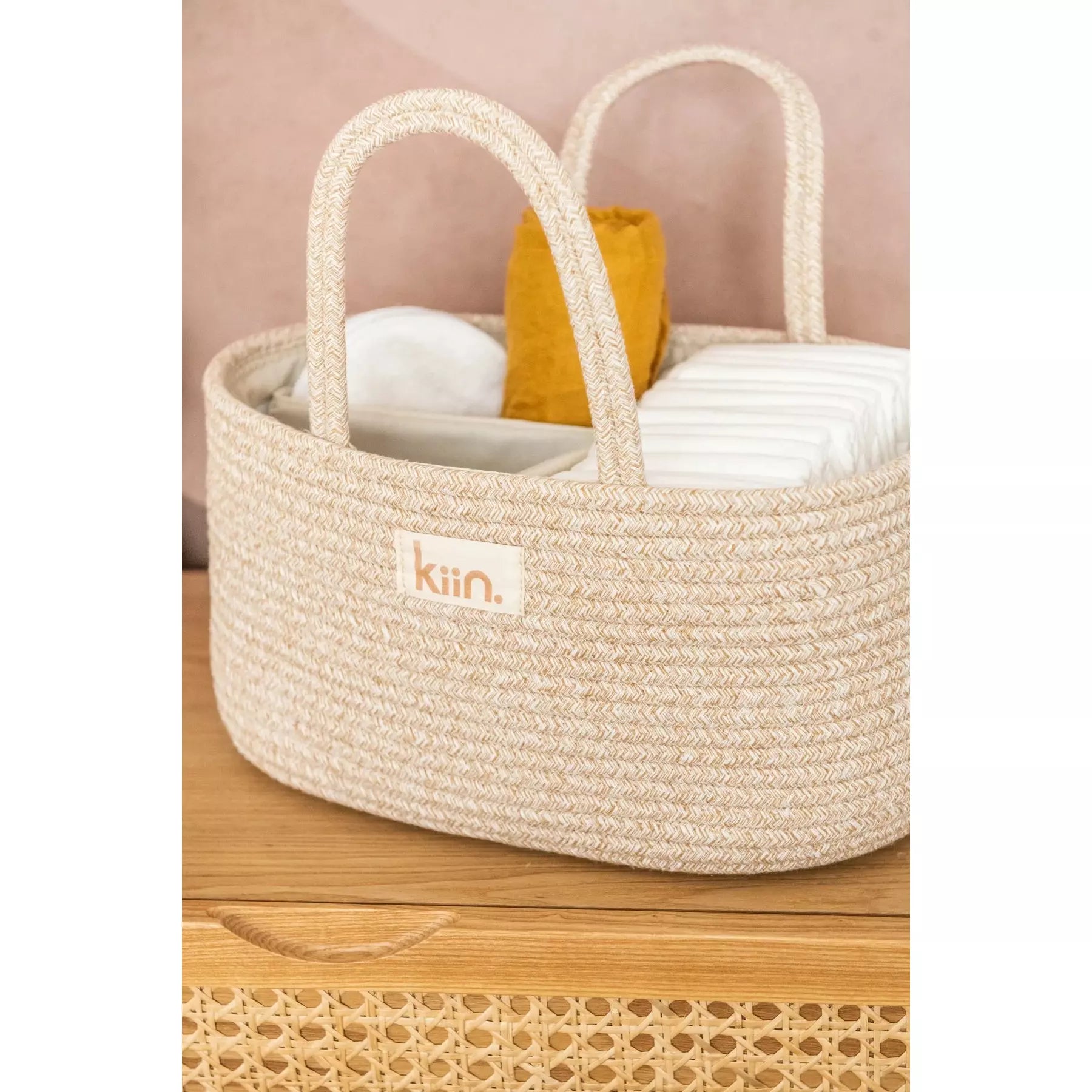 Kiin nappy rope caddy organiser