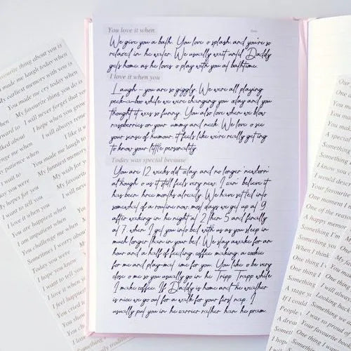 To My Child Forget Me Not Journal