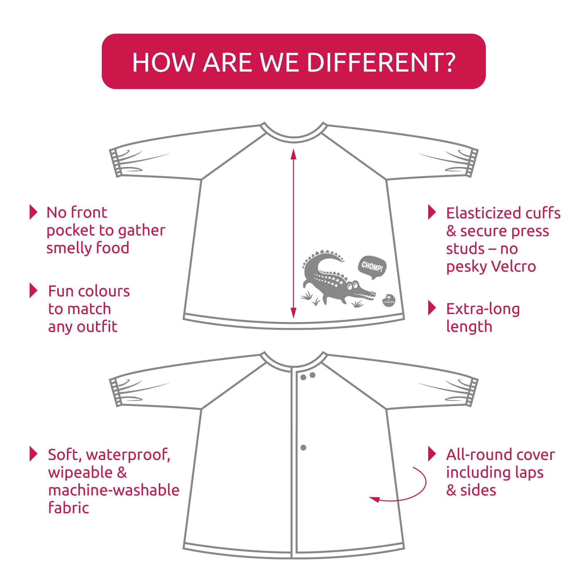 Little Chomps Toddler Smock