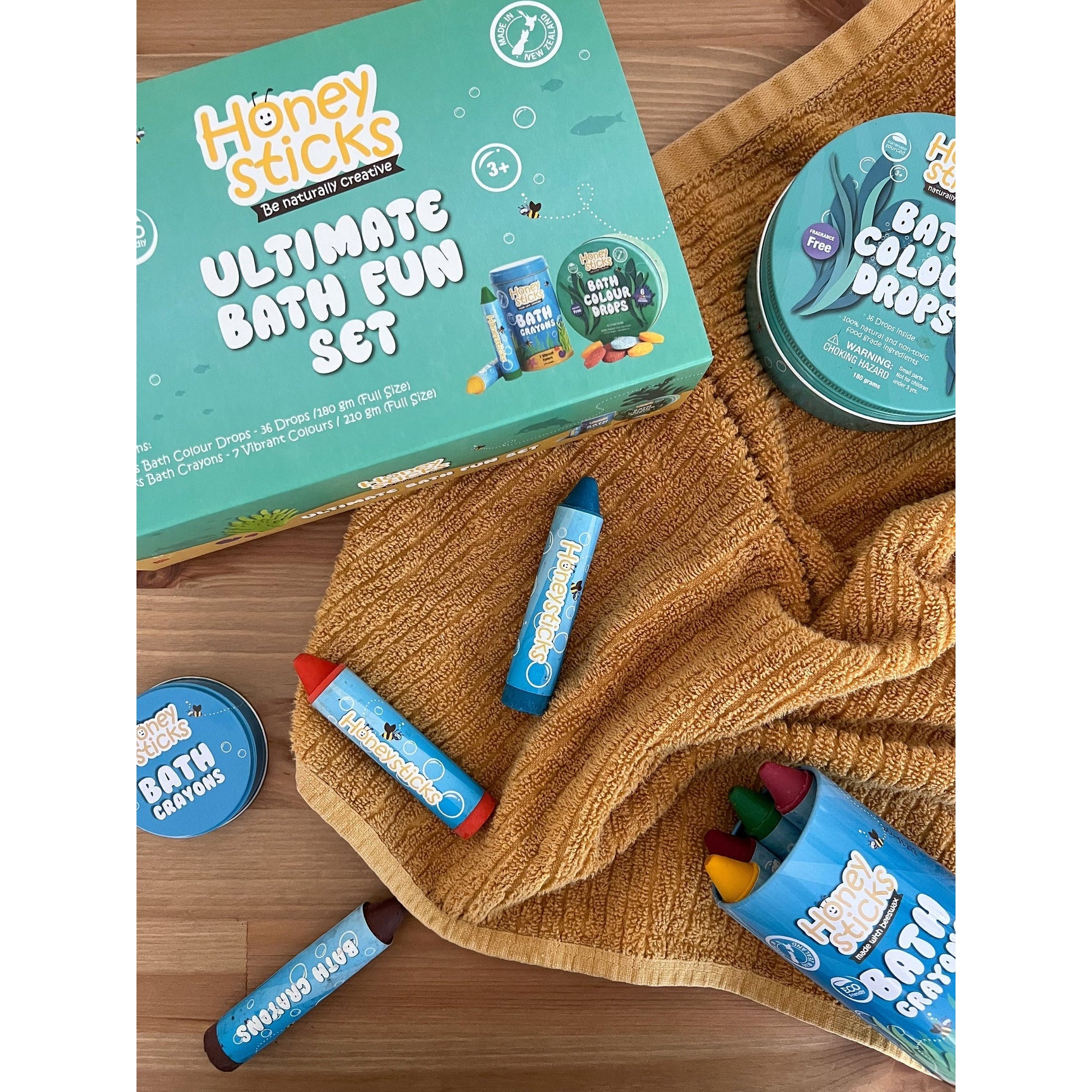 Honeysticks Ultimate Fun Bath Set