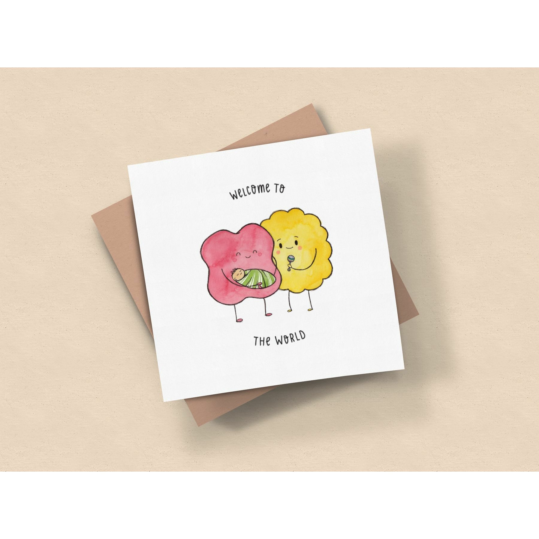 The Kiss Co Welcome To The World Card