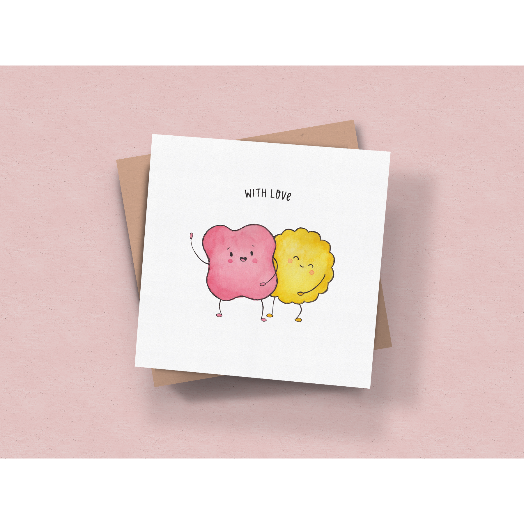 The Kiss Co. With Love Card