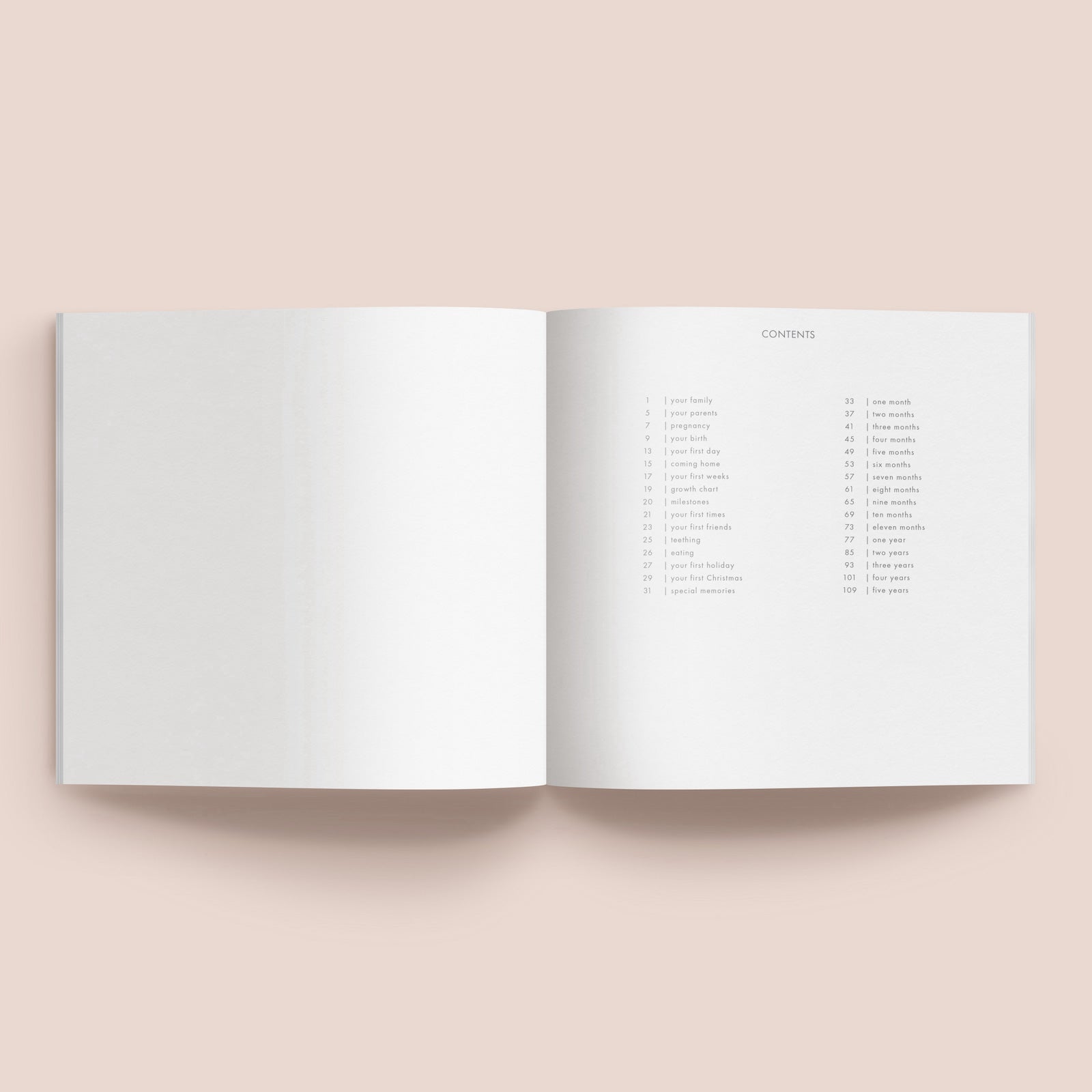 Your First Years Baby Book