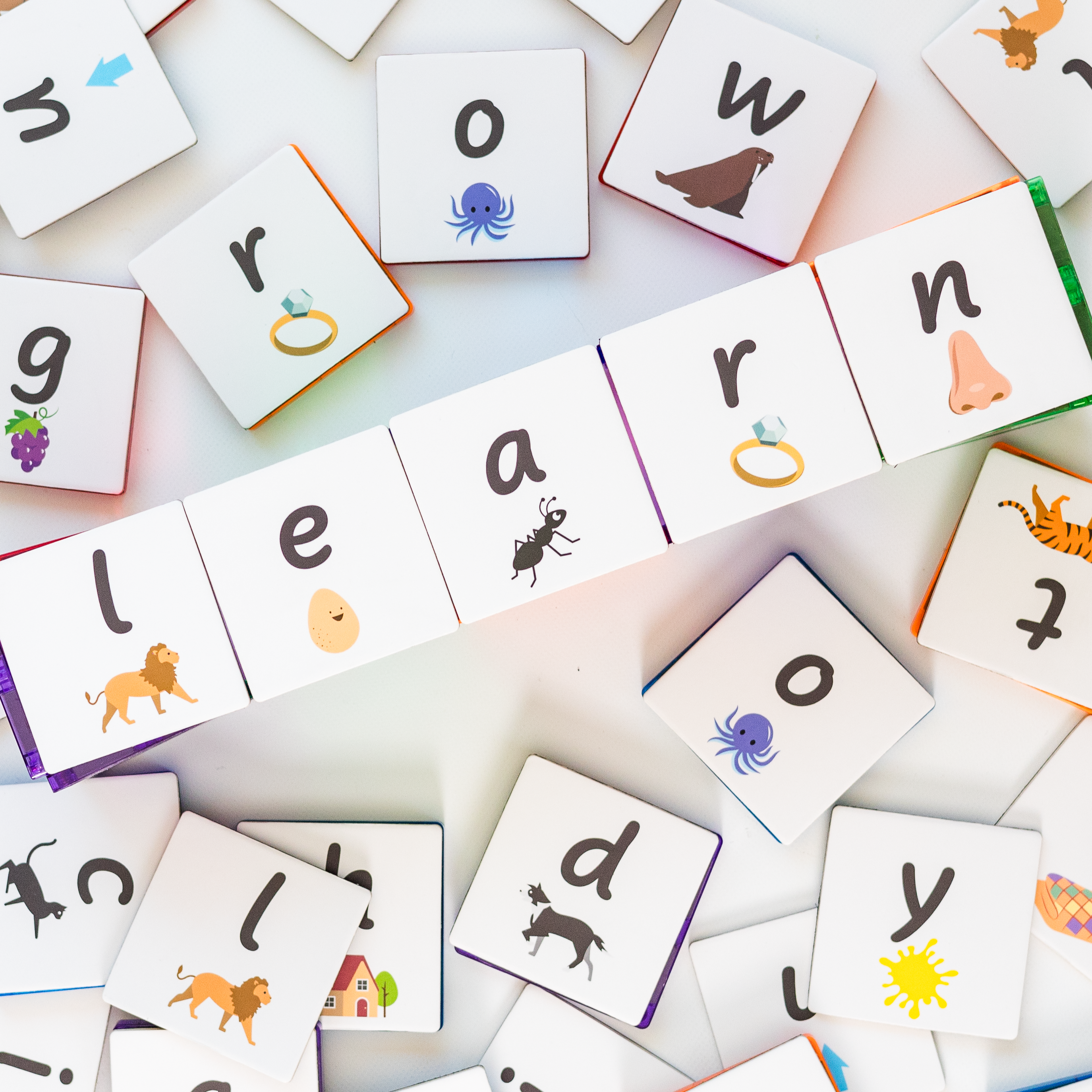 40 Piece Tile Topper - Alphabet Lower Case Pack