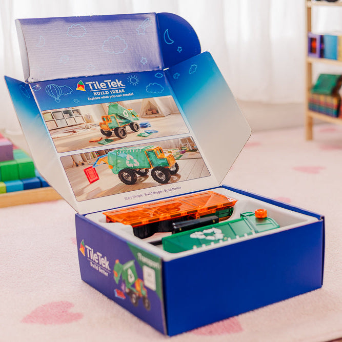 14 Piece Mega Recycling Truck