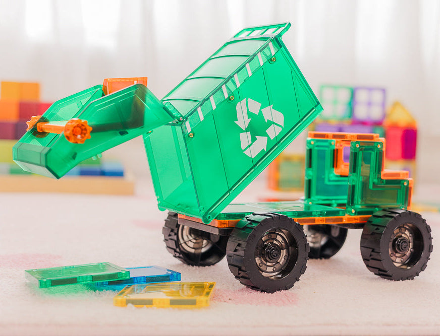 14 Piece Mega Recycling Truck