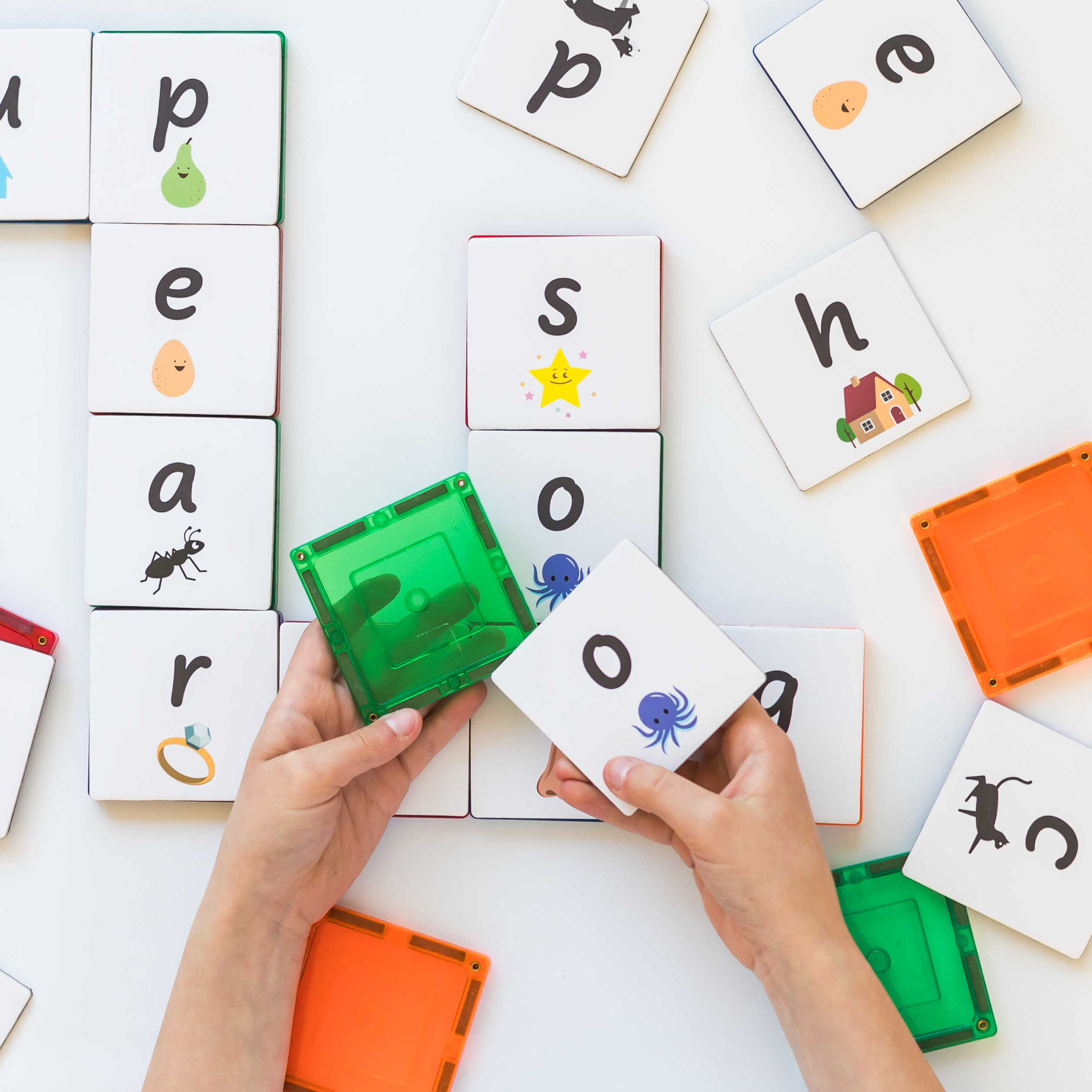 40 Piece Tile Topper - Alphabet Lower Case Pack