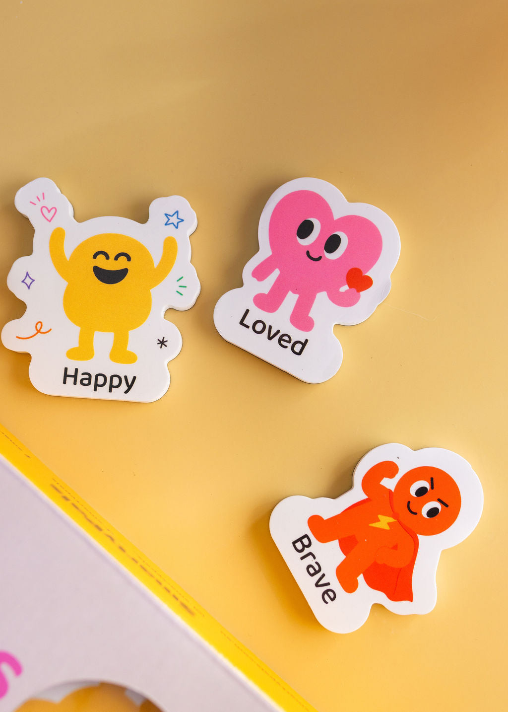 Smartypals Emotions Magnet Set pieces