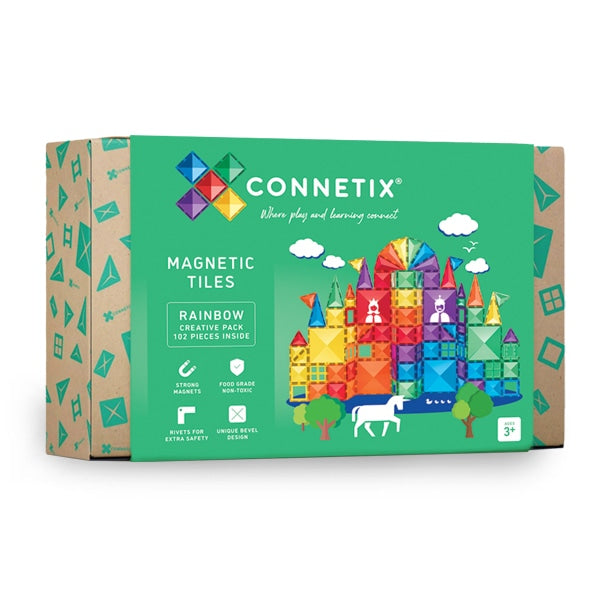 Connetix | Rainbow 102 Piece Creative Pack