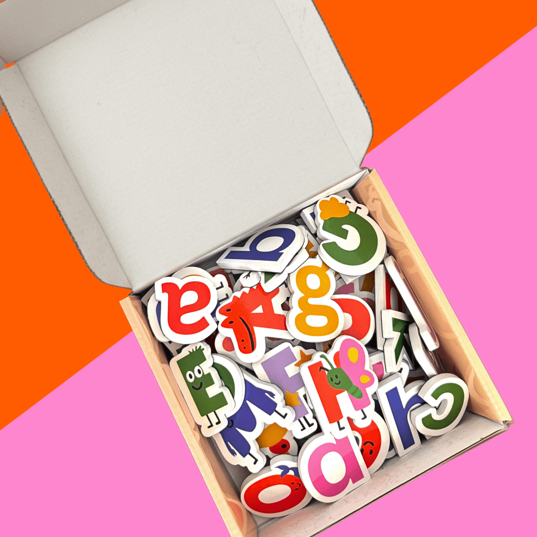 Smartypals uppercase and lowercase alphabet magnets