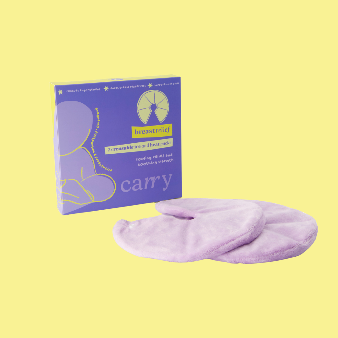 Carry Breast Relief 2x reusable ice and heat packs