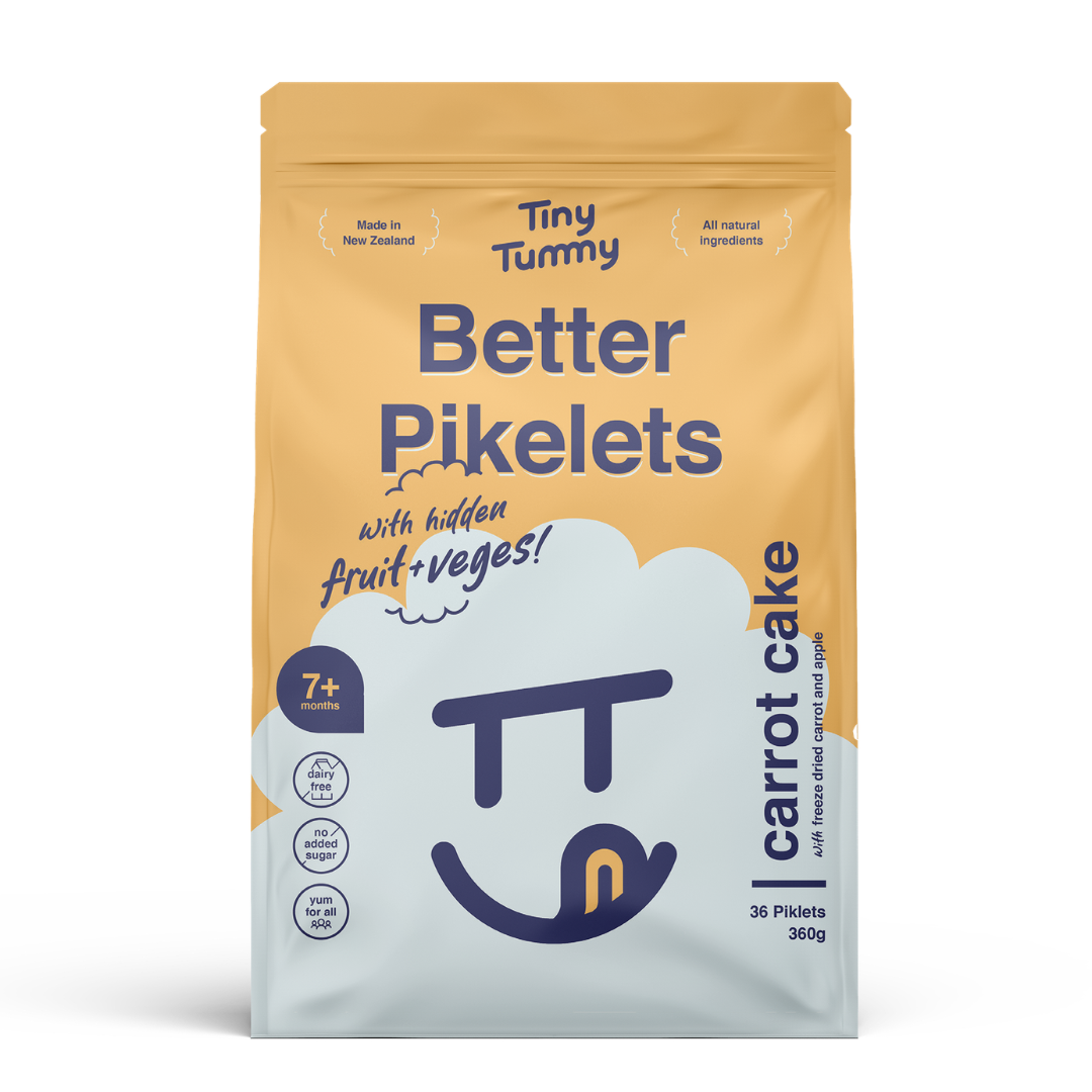 tiny tummy better pikelets carrot cake