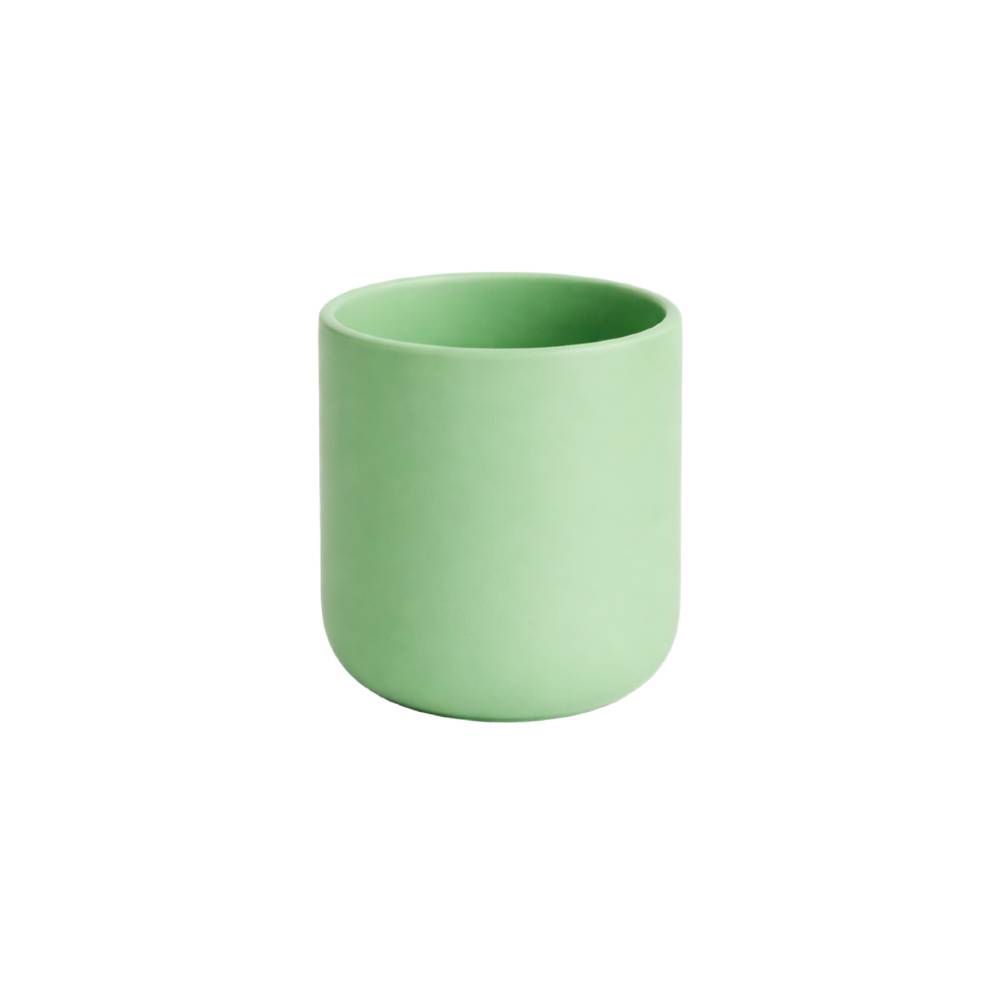 nestling silicone training cup in sage