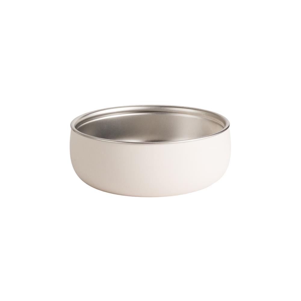 nestling stainless steel large bowl in oat