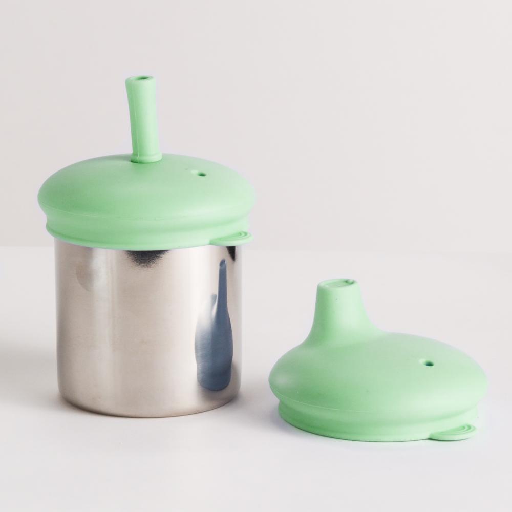 nestling 3 in 1 sippy cup in sage