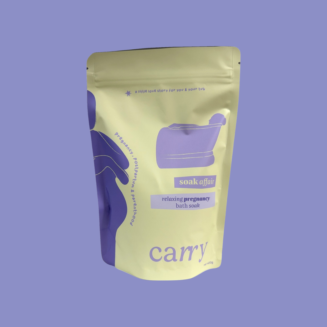 carry pregnancy bath soak