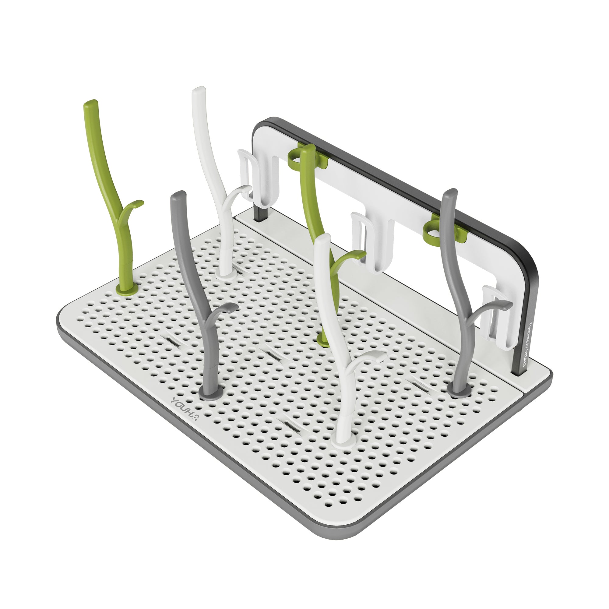 Youha dish drying rack with prongs