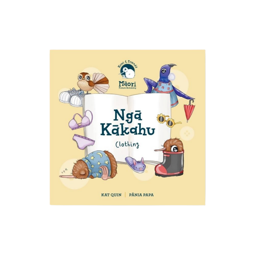 Kat Quin Te Reo Kuwi Board Book
