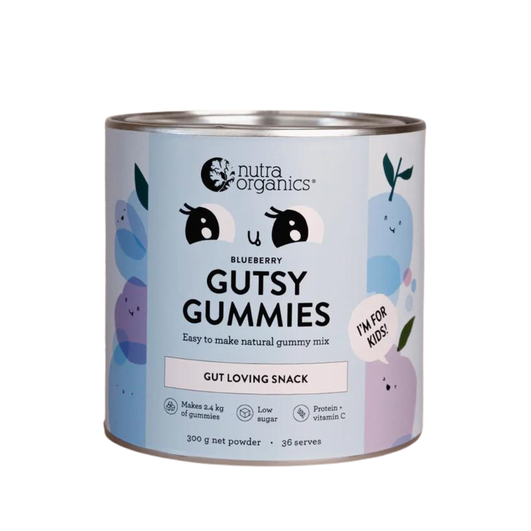 Nutra Organics Gutsy Gummies Blueberry
