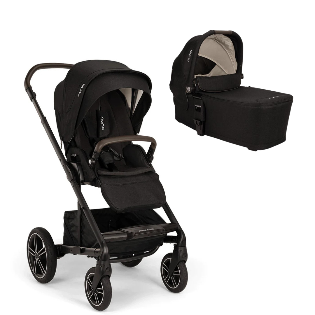 nuna mixx bundle caviar