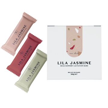 Lila Jasmine Mix of Six Lactation Support Bars