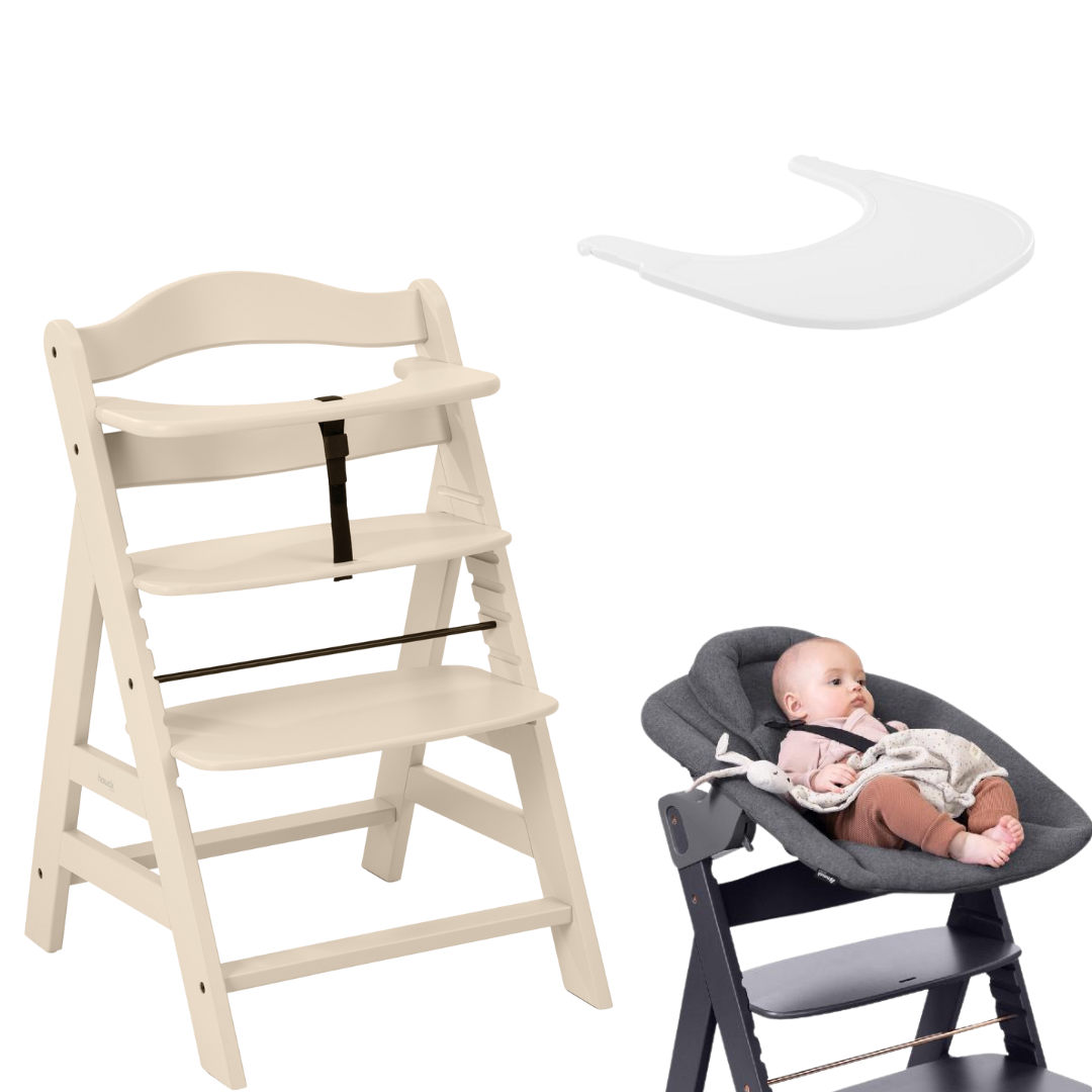 Hauck Highchair newborn to toddler bundle