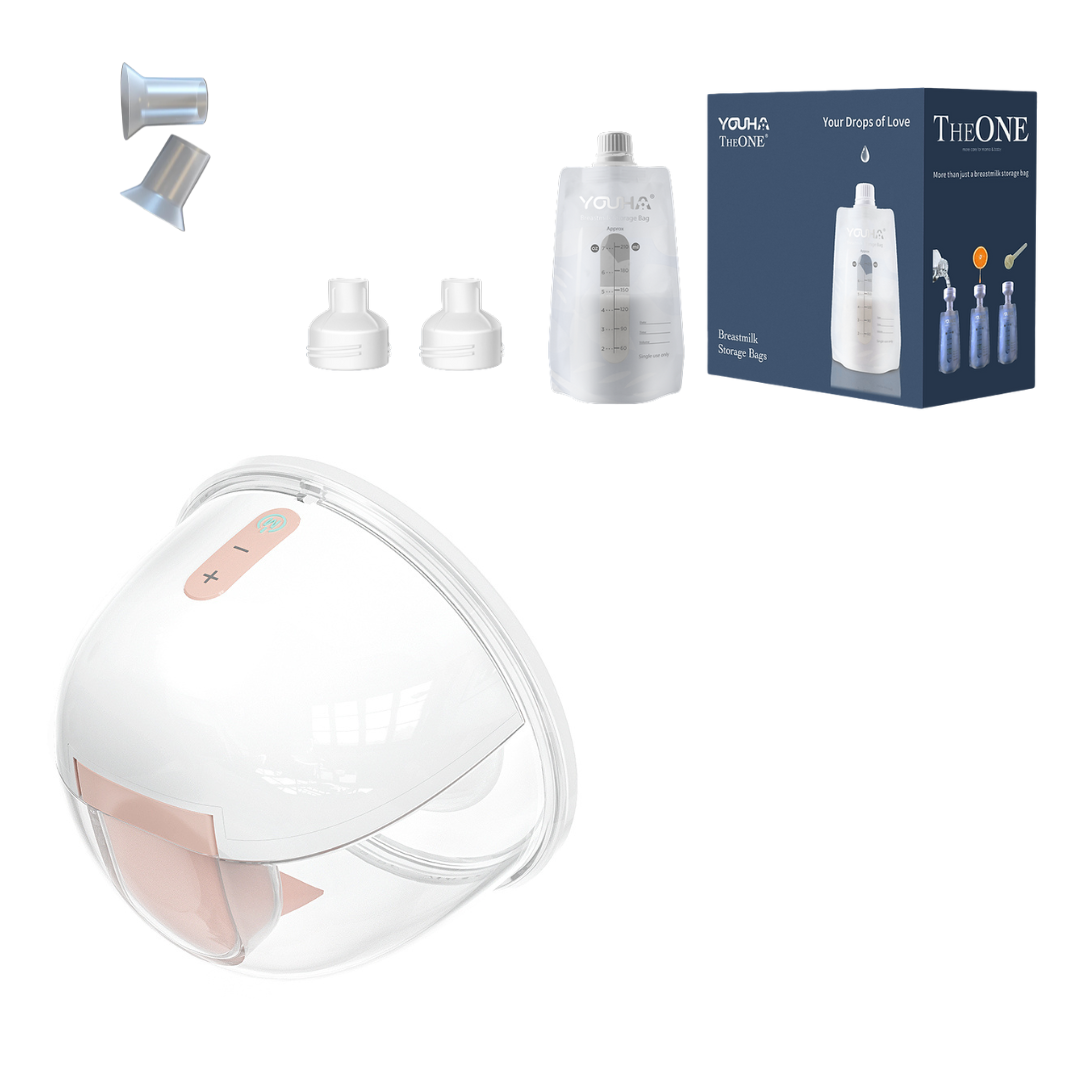 Youha The INs GEN 2 Wearable Breast Pump With App Control | Pump & Store Bundle