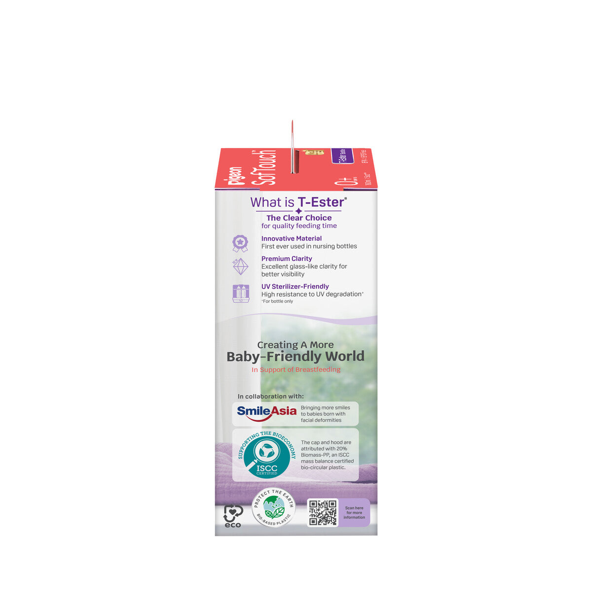 Pigeon SofTouch Wide Neck T-Ester Bottle 160ml
