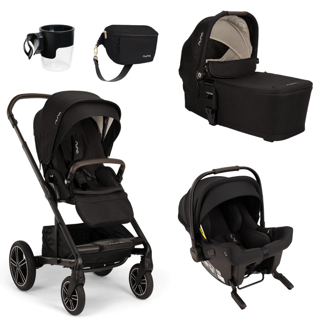 Nuna Mixx Essentials Bundle Caviar