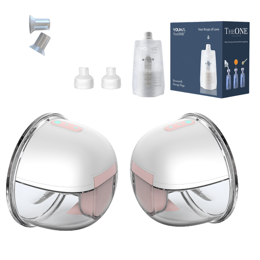 Youha The INs GEN 2 Wearable Breast Pump With App Control | Pump & Store Bundle