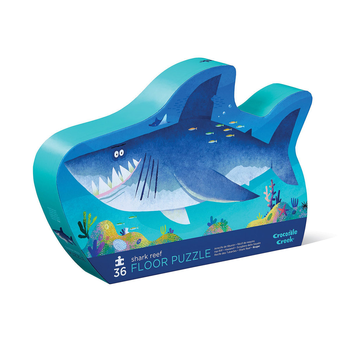 CROCODILE CREEK SHARK REEF 36PC FLOOR PUZZLE