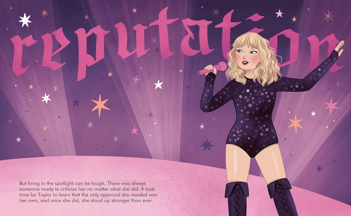 Little People BIG DREAMS Taylor Swift inside spread