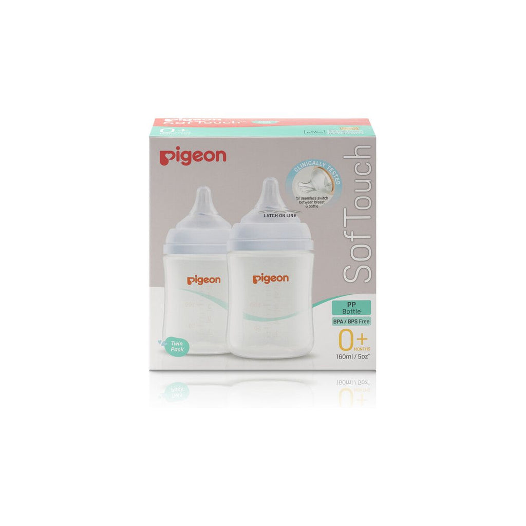 Softouch III Pigeon PP 160ml Twin Pack