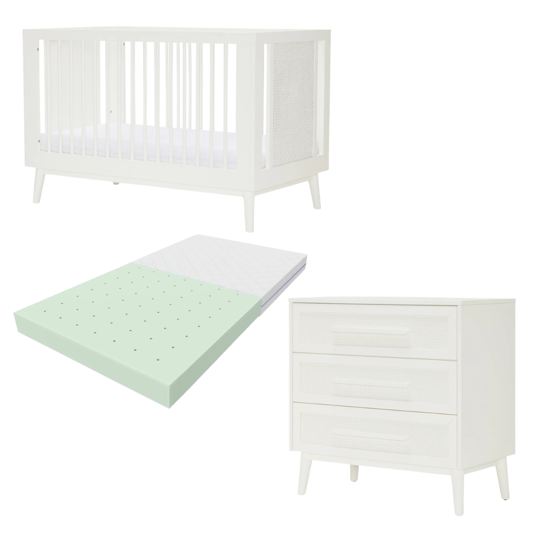 babyrest kaya cot nursery bundle