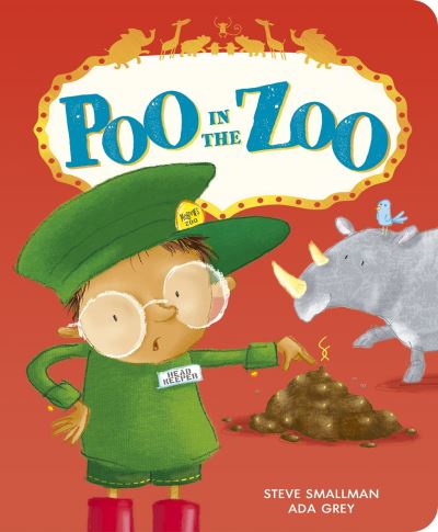 Poo in the Zoo board book by Steve Smallman