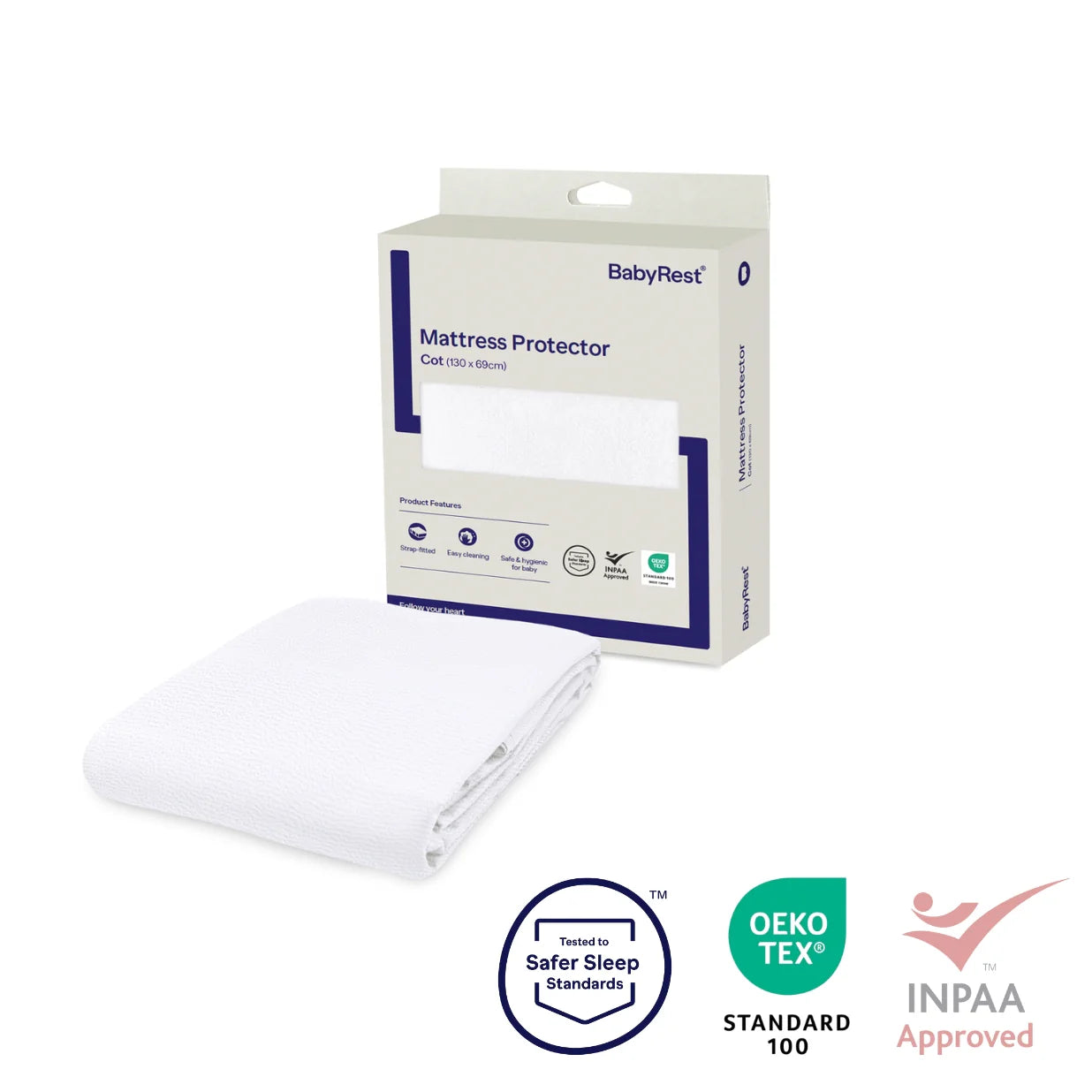 babyrest waterproof mattress protector