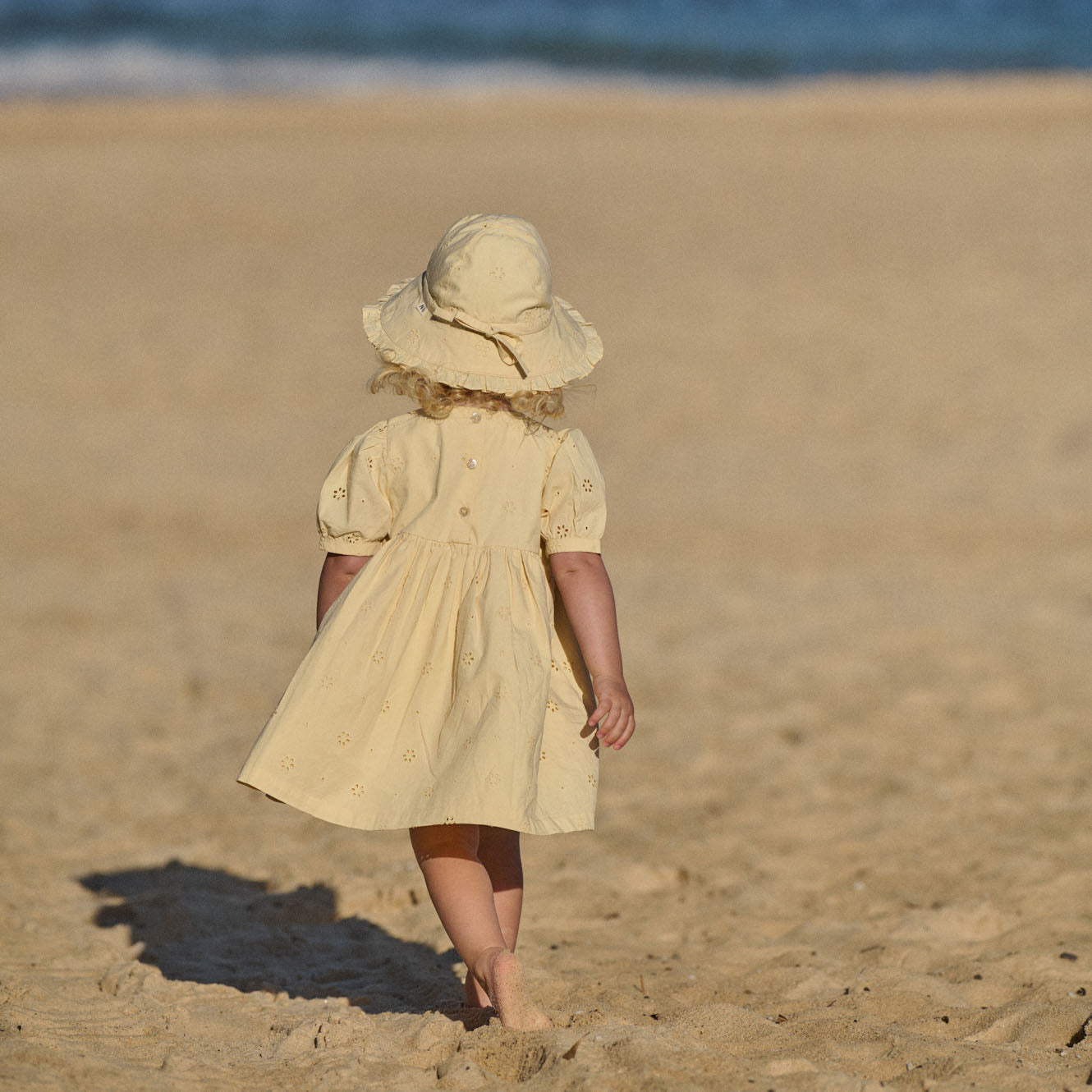 Sweet Alice Dress in Buttercup, worn