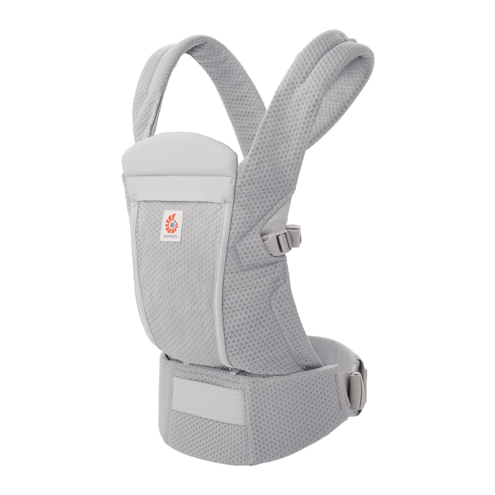 Ergobaby Omni Lite Baby Carrier in Pearl Grey side view