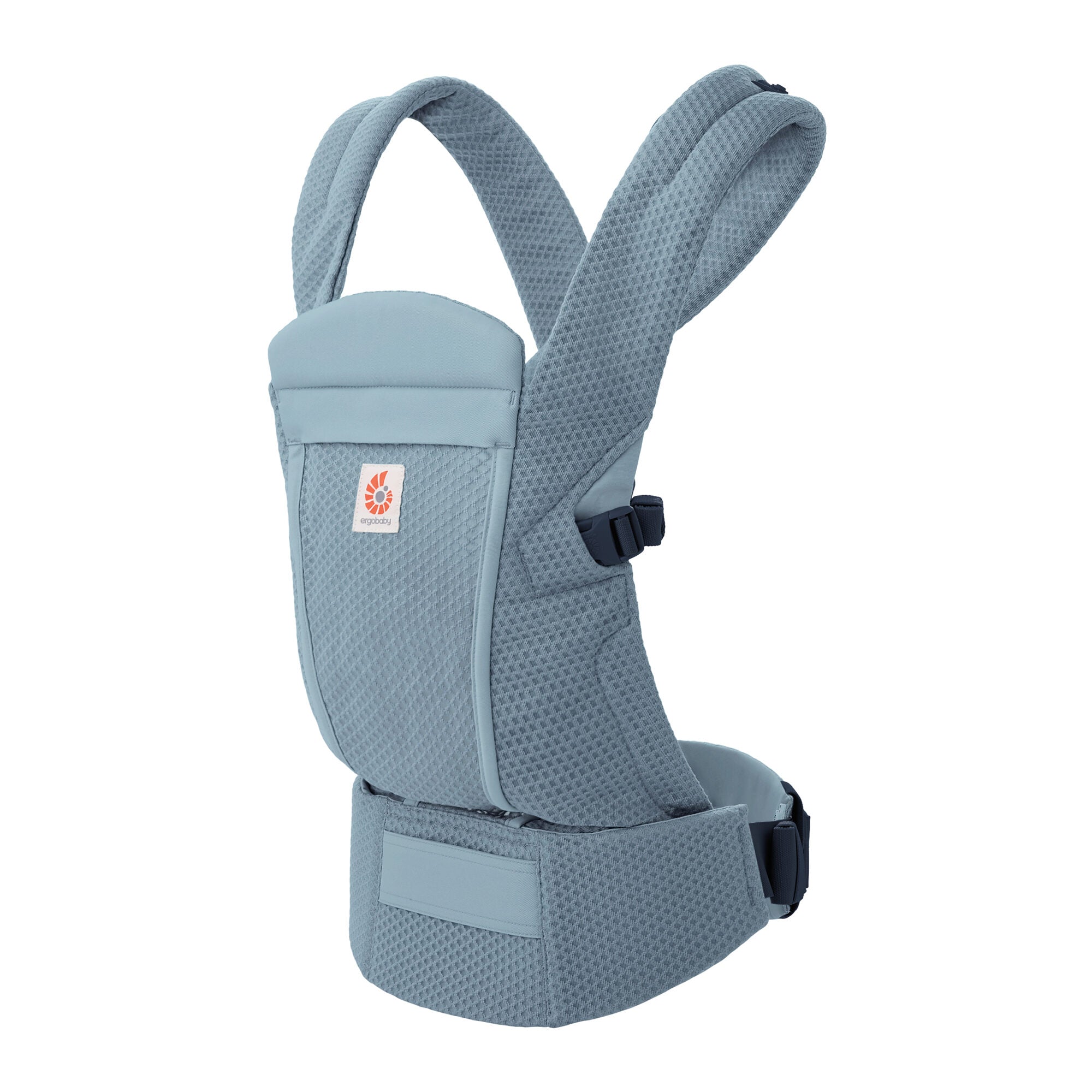 Ergobaby Omni Lite Baby Carrier in Slate Blue side view