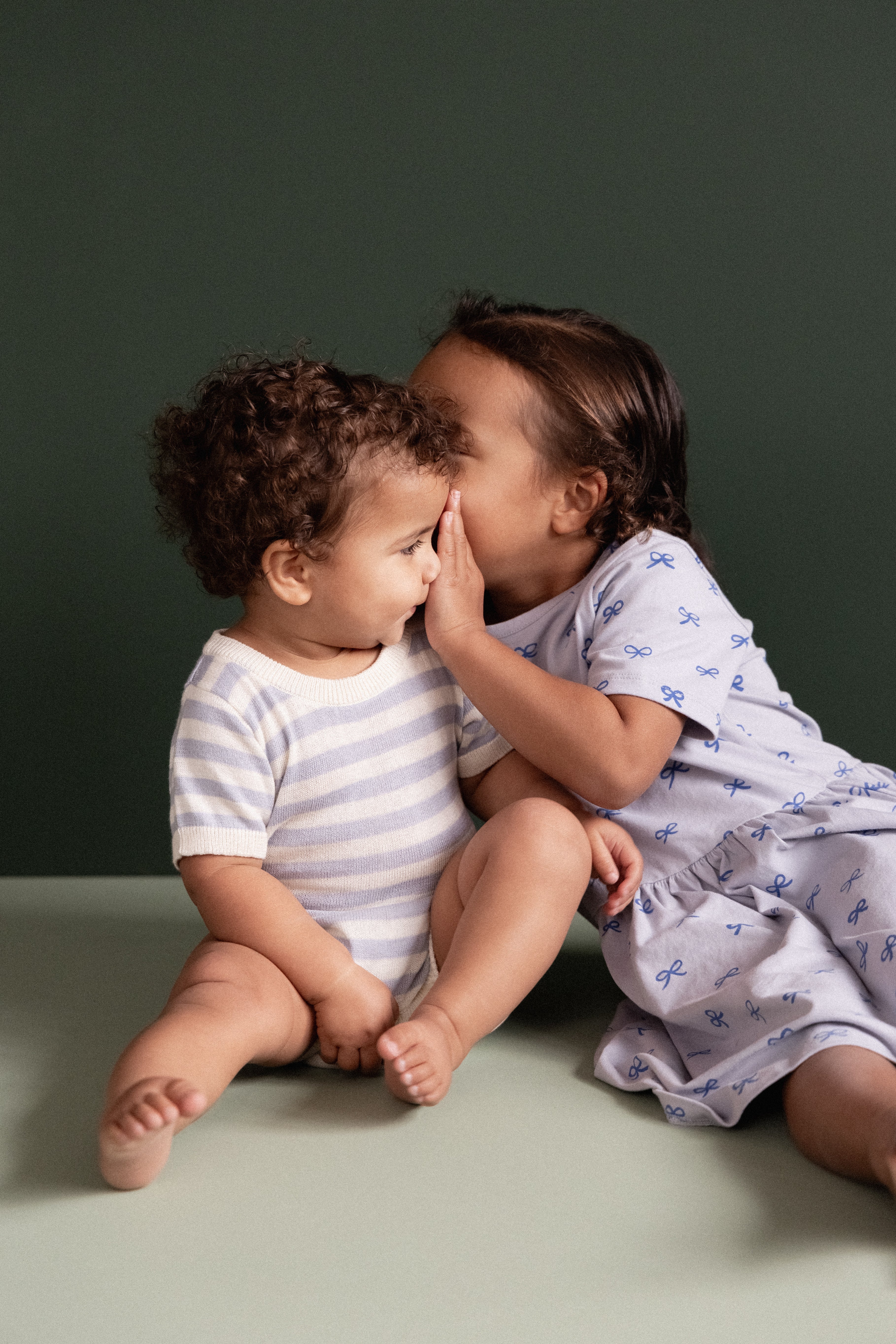 Nature Baby zen blue sea stripe