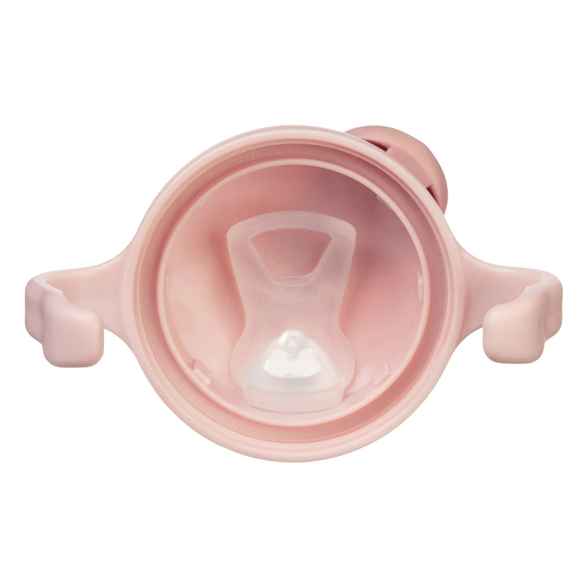 bottom of b.box spout lid in blush