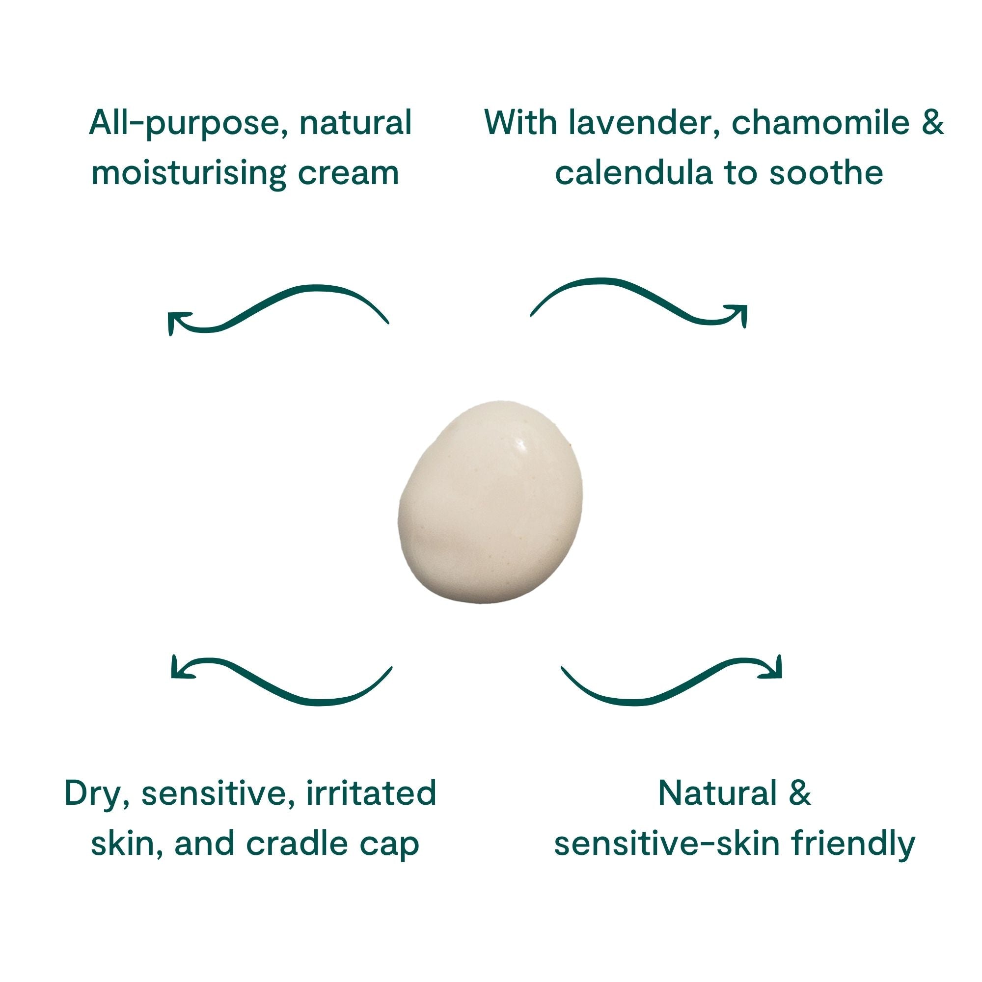 BEETL Baby Cream texture swatch