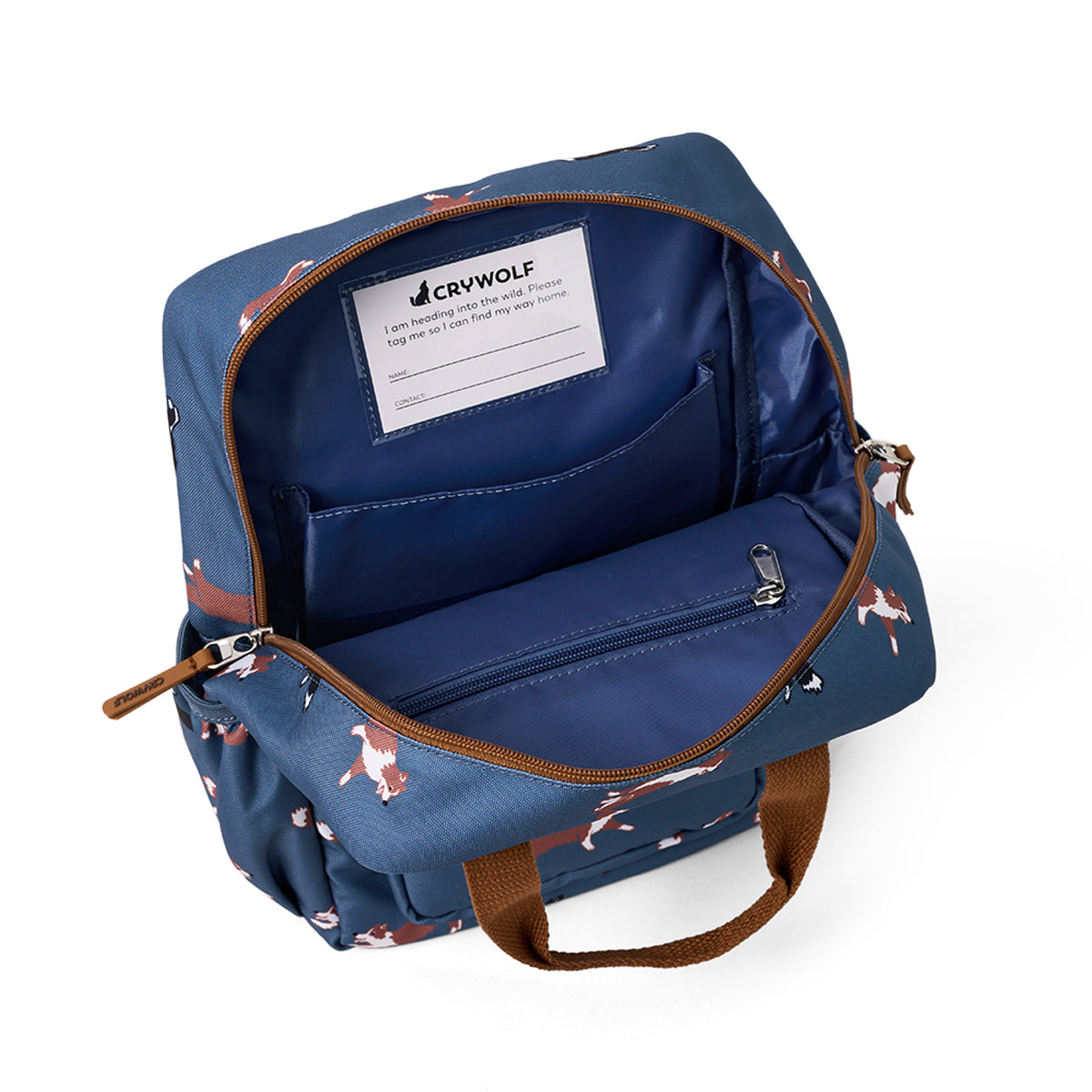 crywolf mini backpack collies