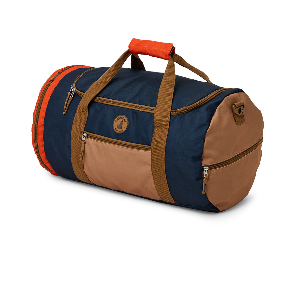 packable duffel colourblock