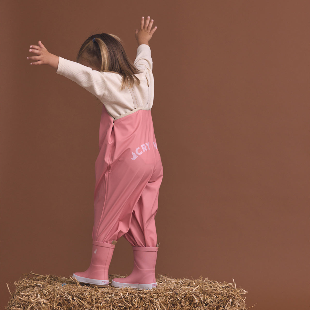 crywolf rain overalls rose