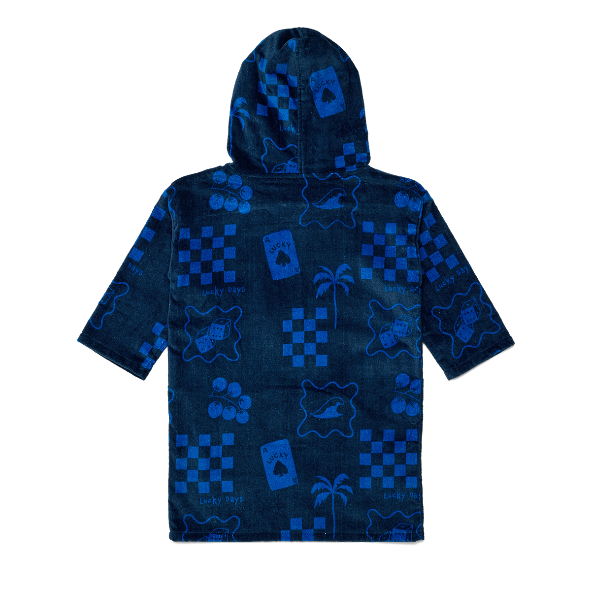 Crywolf zip up towel