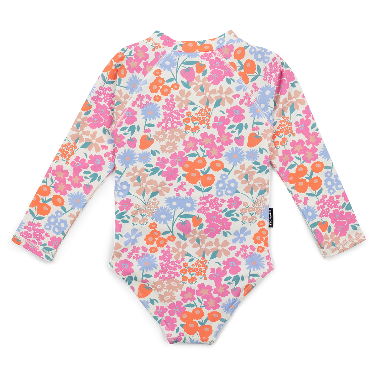 Long sleeve swimsuit berry garden