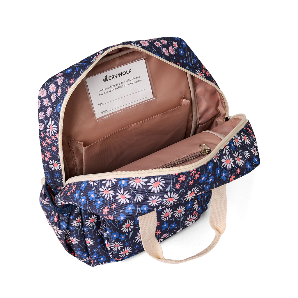 Crywolf Mini Backpack Winter Floral
