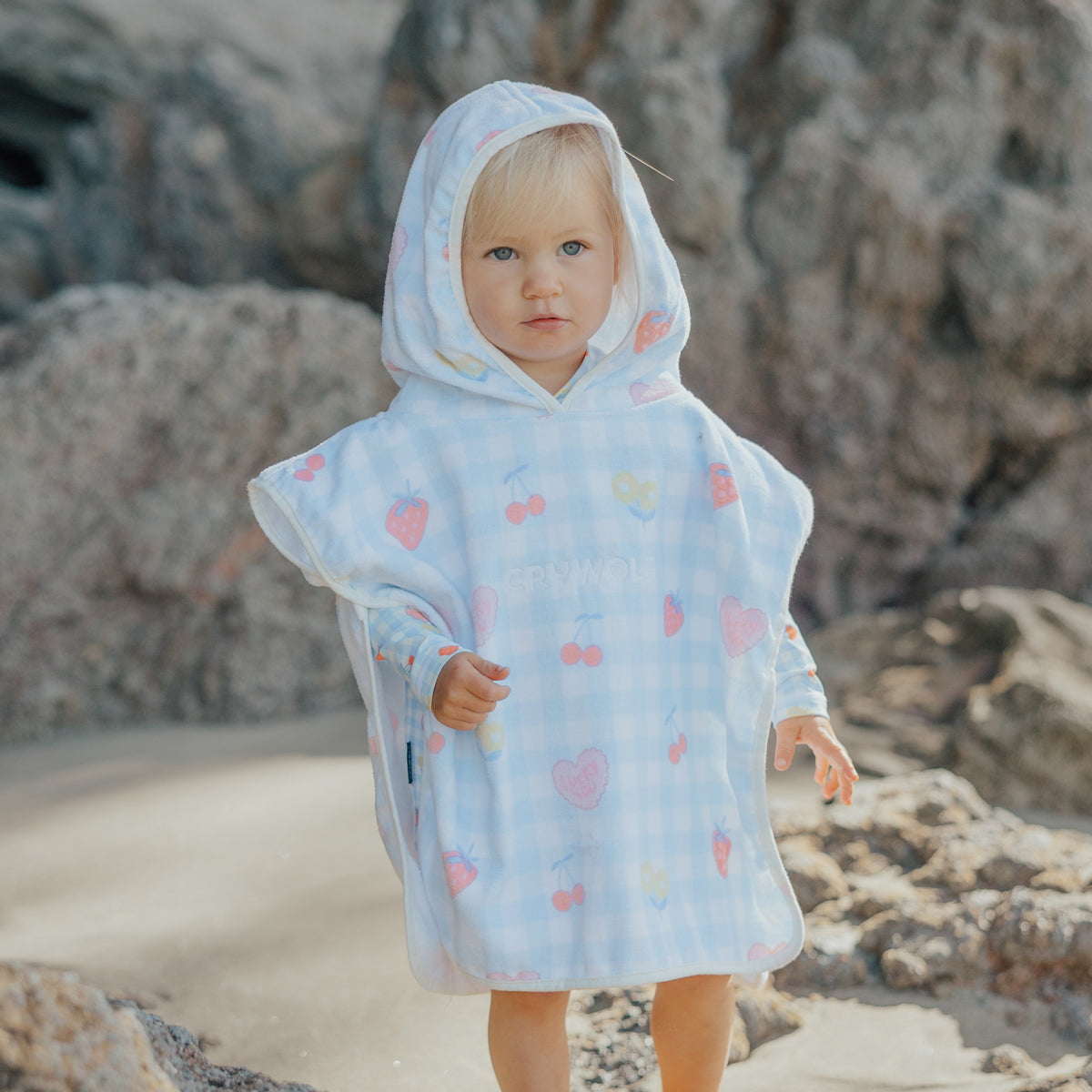 crywolf baby hooded towel