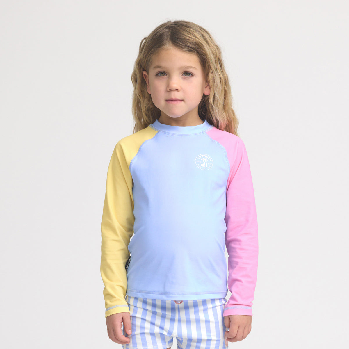 Rash vest pop colourblock